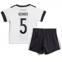 Fotbalové Dres Německo Thilo Kehrer #5 Dětské Domácí MS 2022 Krátký Rukáv (+ trenýrky)